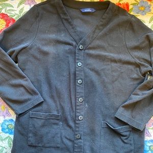 Vintage Black Cardigan